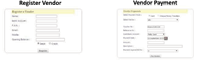 Register Vendor & Vendor Payment